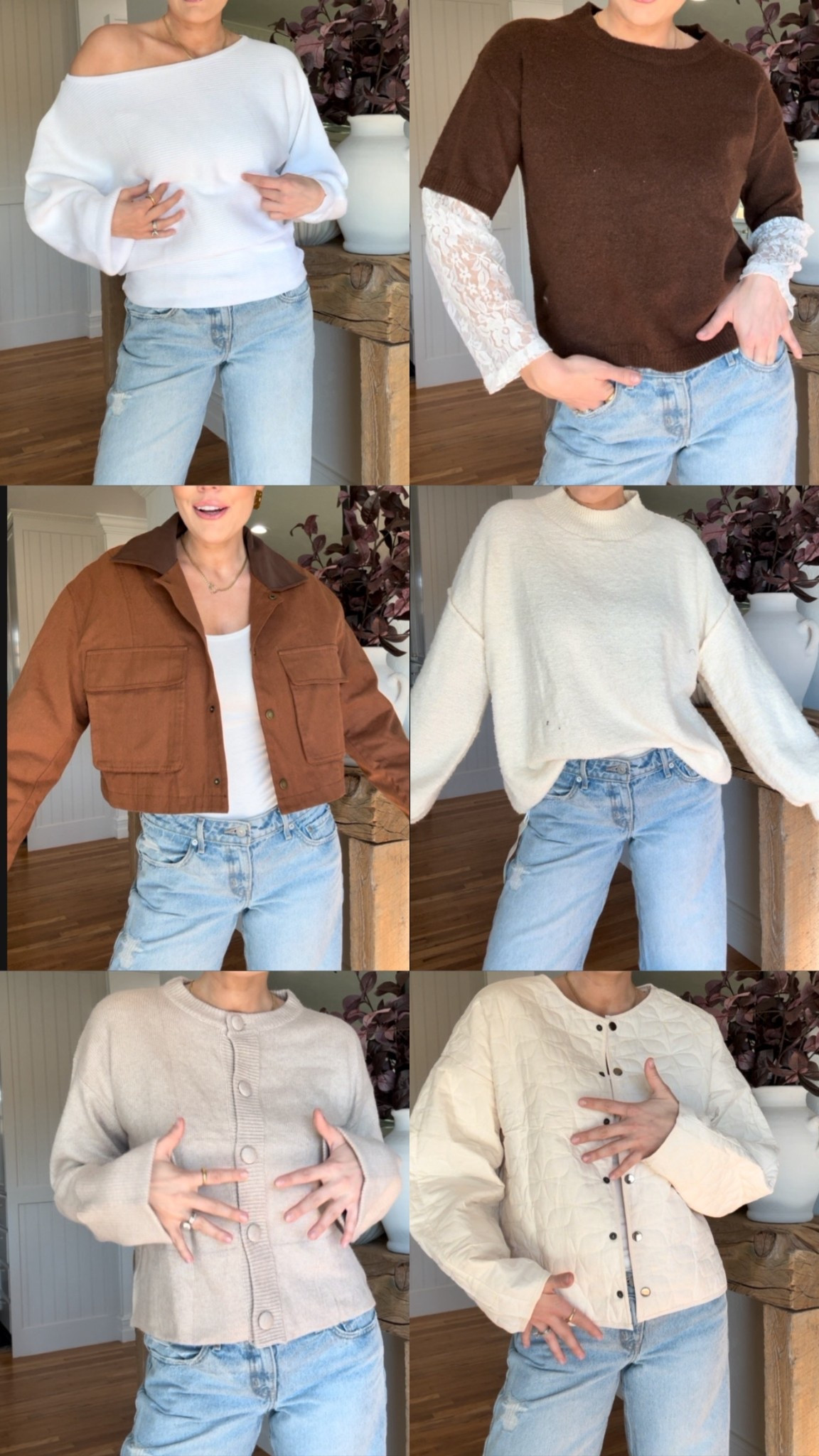 Sweater/outerwear try on! Love every one of these! 

#LTKFindsUnder50 #LTKFindsUnder100 #LTKStyleTip