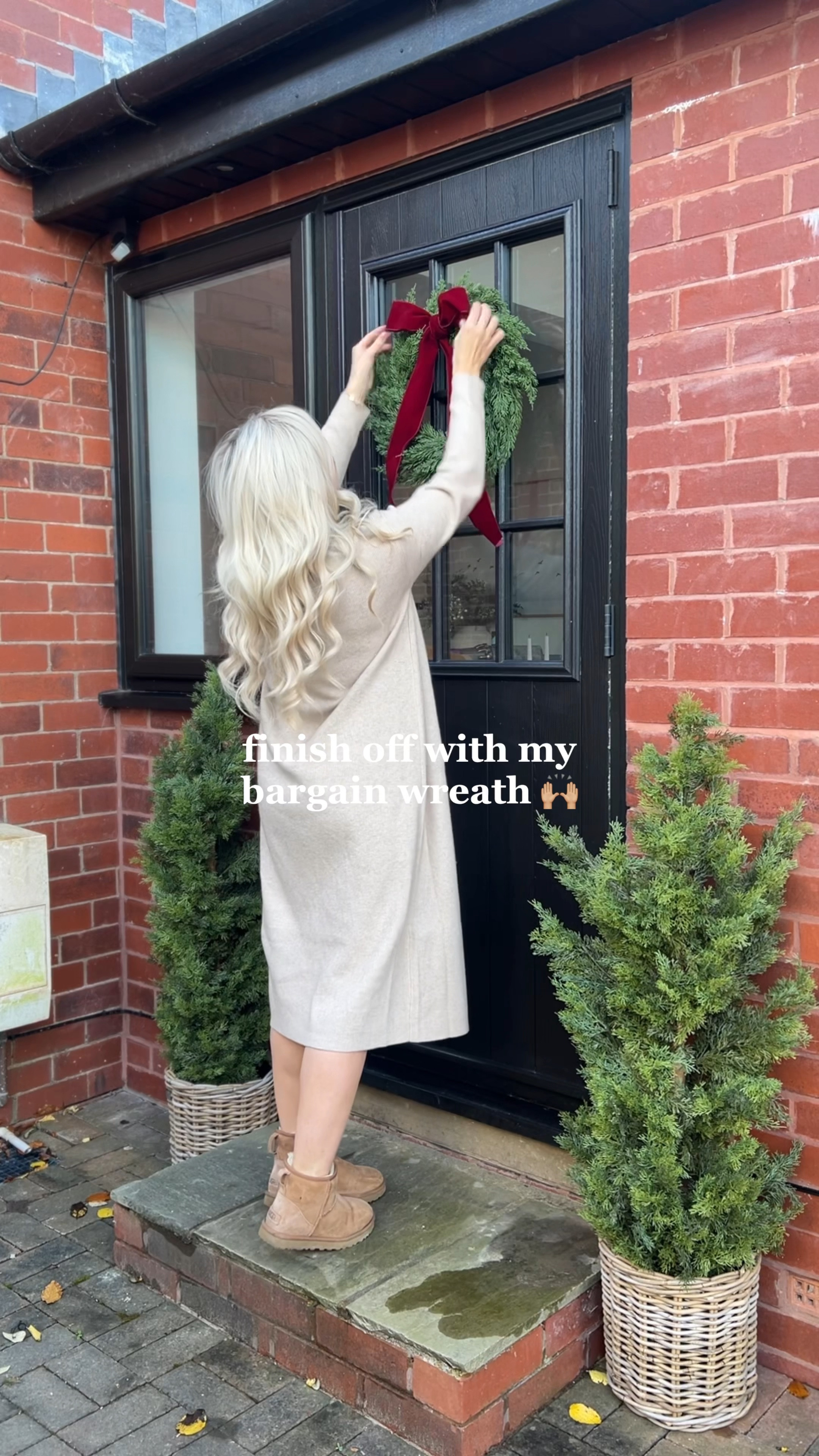 Amazon bargain faux trees & Christmas door decorations! I got the faux cedar trees they are sold in a pack of 2, come in different sizes! 

I’ve Linked all the different trees from the brand below, they have loads of styles + options!! 

#LTKwinter #LTKhome #LTKuk