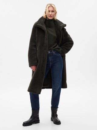 Long Sherpa Coat | Gap (CA)