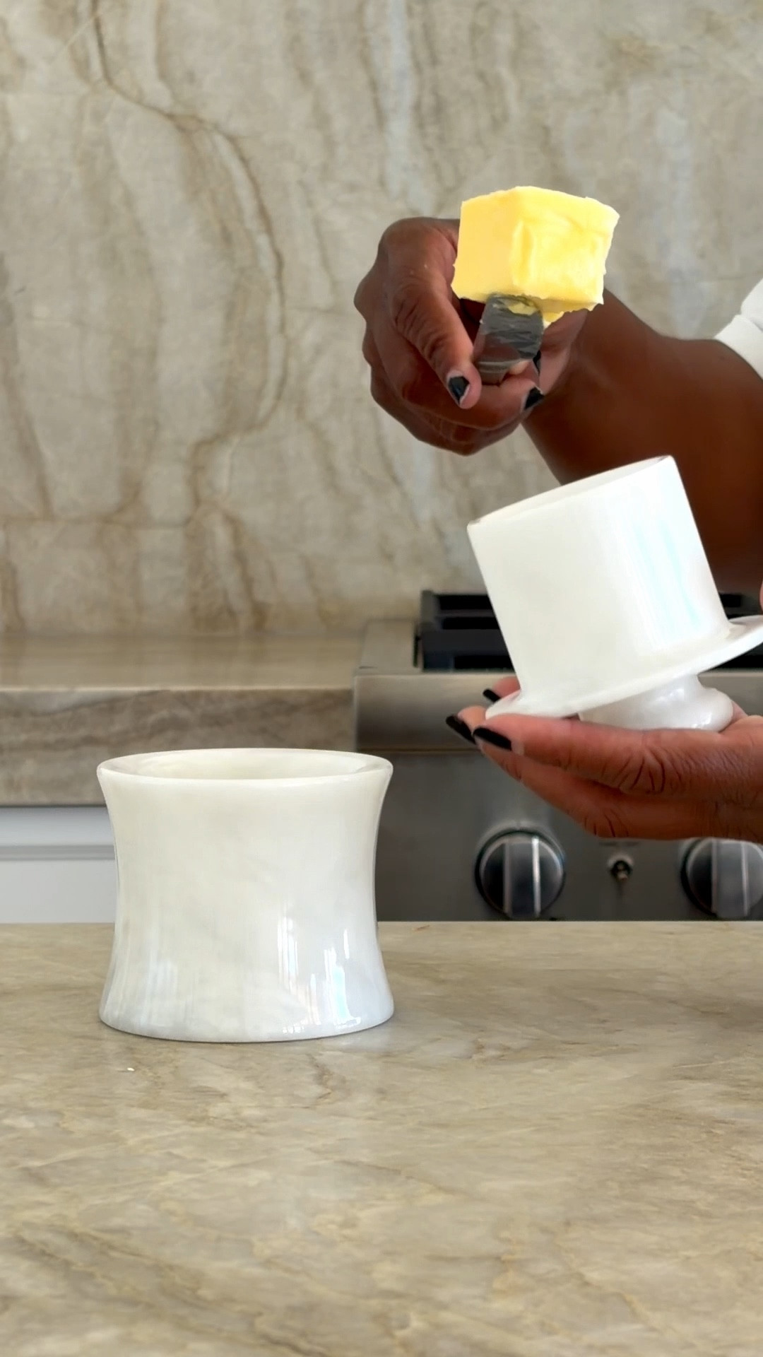 Unboxing my new butter keeper 🧈✨
Finally upgraded and I’m obsessed. It keeps my butter soft, spreadable, and pretty on the counter. Simple, useful, and so chic.
Shop my new kitchen fave below!

#LTKHome #LTKFindsUnder50 #LTKfoodie