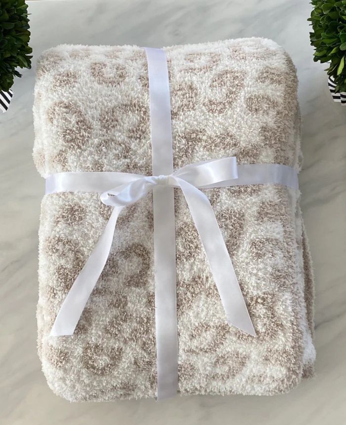 Leopard Buttery Blanket- Pre Order 12-05 | The Styled Collection