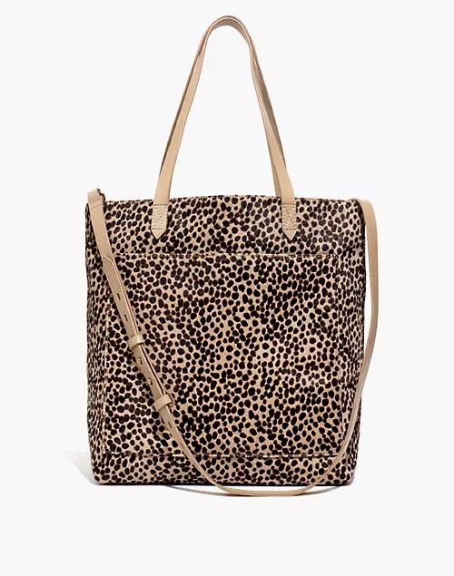 The Medium Transport Tote: Printed Calf Hair Edition | Madewell