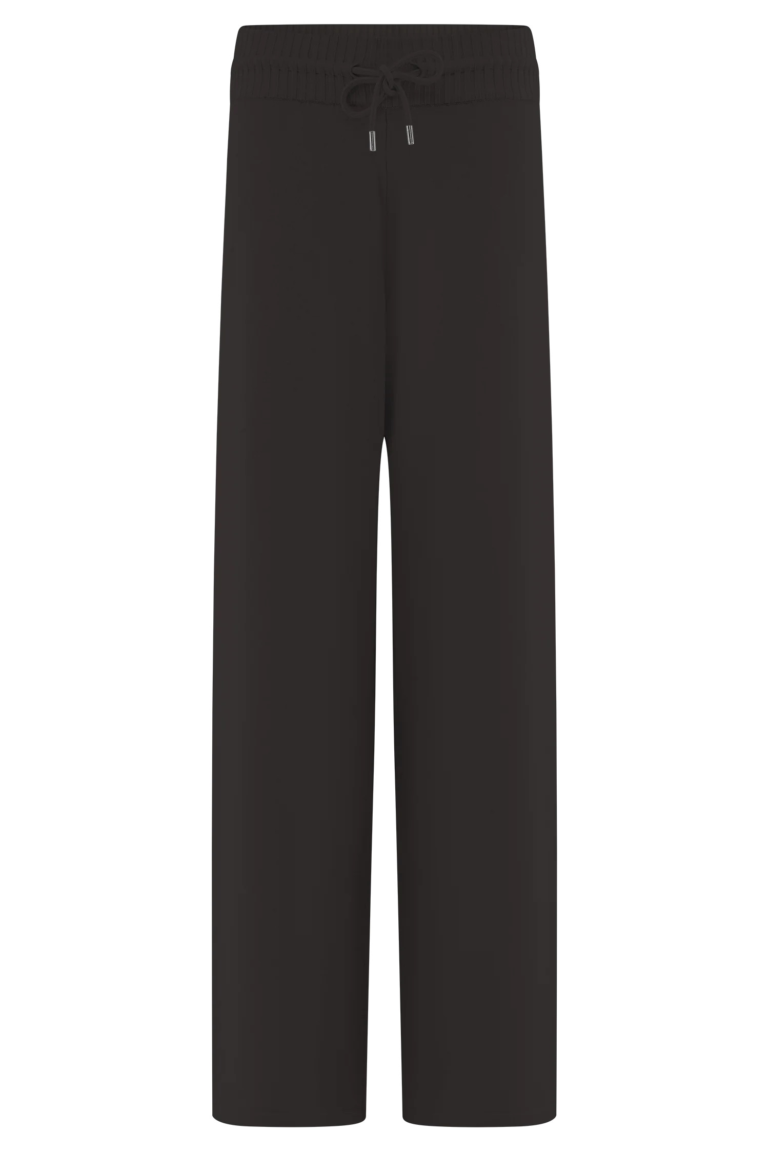 Natalya Knit Wide Leg Pants - Dark Chocolate | MESHKI US