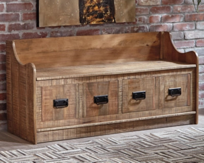 Garrettville Storage Bench | Ashley | Ashley Homestore