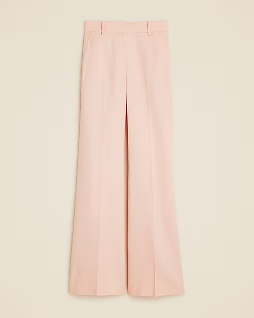 Carolina flare pant in stretch linen blend | J. Crew US