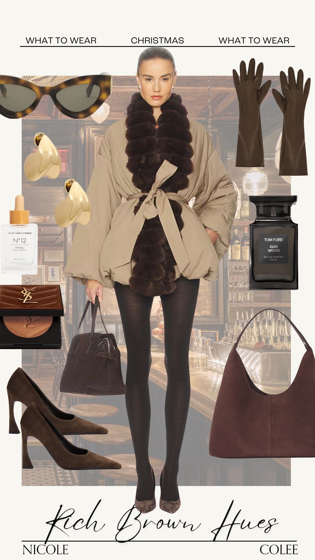 Obsessed with this look 🤎 Rich brown hues are trending and this jacket, get it on preorder while you can. It WILL SELL OUT!

Revolve, Helsa, jacket, holiday outfit, date night 

#LTKSeasonal #LTKHoliday #LTKGiftGuide