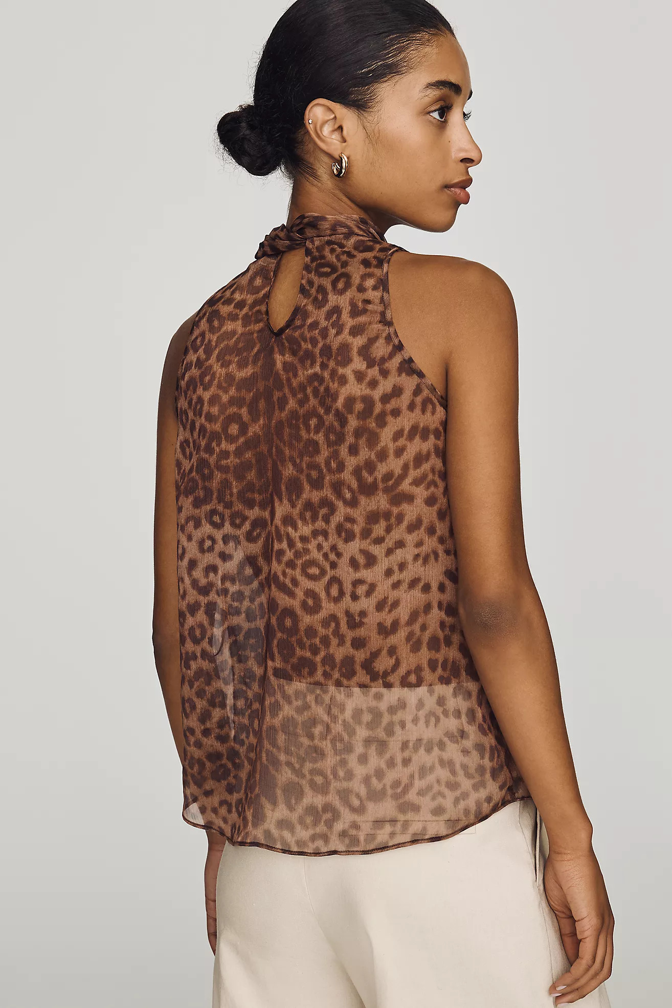 Bardot Arlette Neck-Tie Tank | Anthropologie (US)