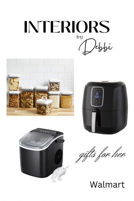 Gifts for Her
Storage containers, air fryer, countertop ice maker, gifts, Christmas gifts, gift giving
#walmart

#LTKhome #LTKHoliday #LTKGiftGuide