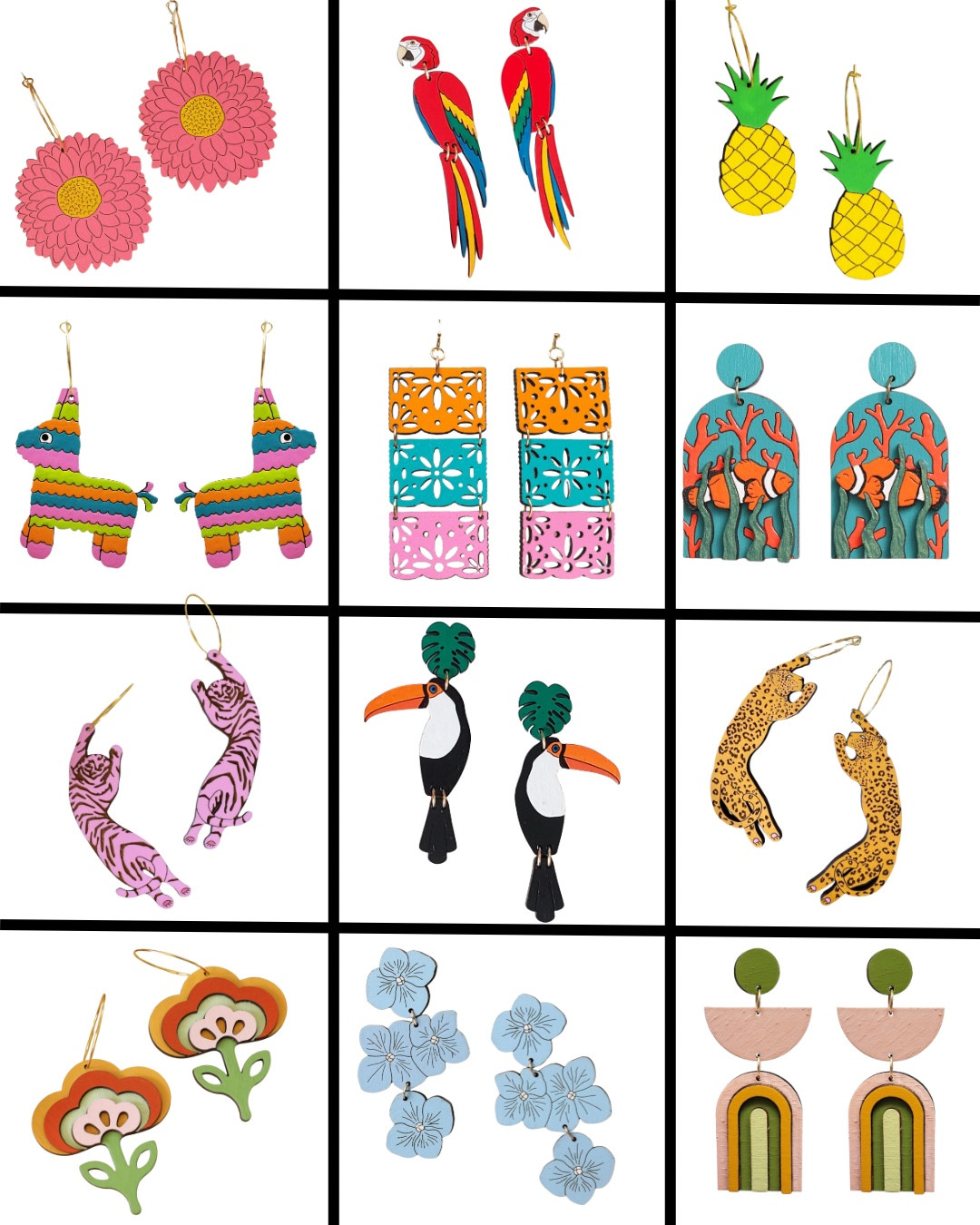 Today’s edit features affordable earrings from one of my faves! These gorgeous earrings are all handpainted and super light and comfy to wear. Perfect for spring break, a resort vacation or just summer style!

#LTKSeasonal #LTKfindsunder50 #LTKstyletip