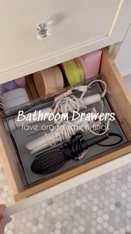 Must have bathroom organization and storage!! Love these bins for organizing all your beauty and bath essentials!

(5/9)

#LTKHome #LTKStyleTip #LTKVideo