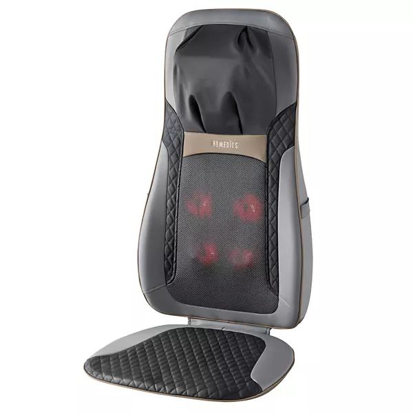 Sharper Image Massager Seat Topper 4-Node Shiatsu with Heat & Vibration | Kohl's