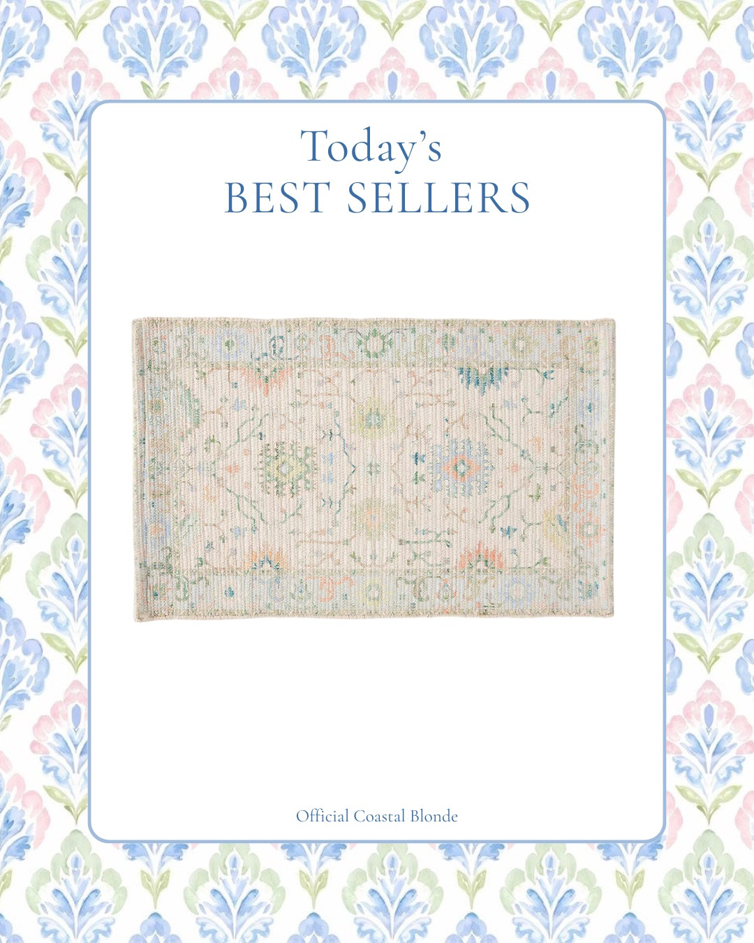 Cotton printed bath mat 
Home decor
Rug 
Bathroom 

#LTKHome