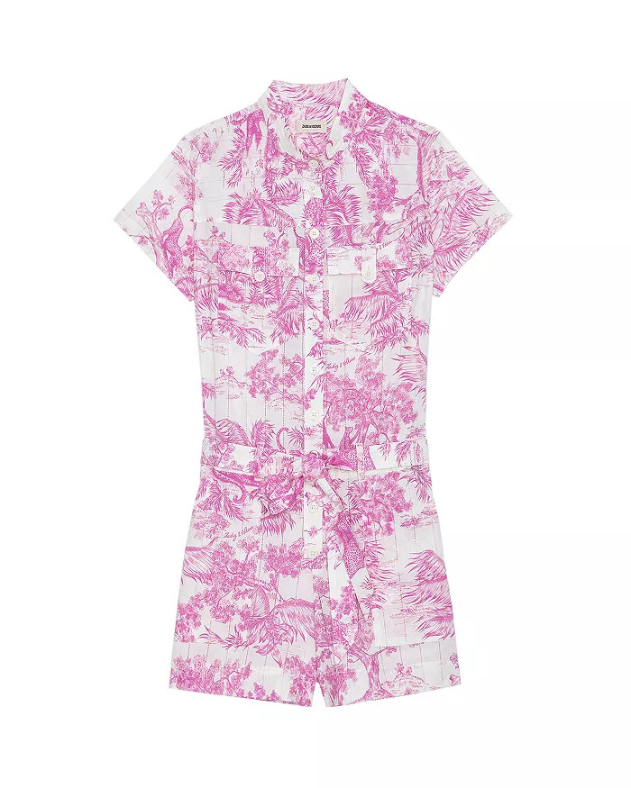 Cookis Toile De Jouy Romper | Bloomingdale's (US)