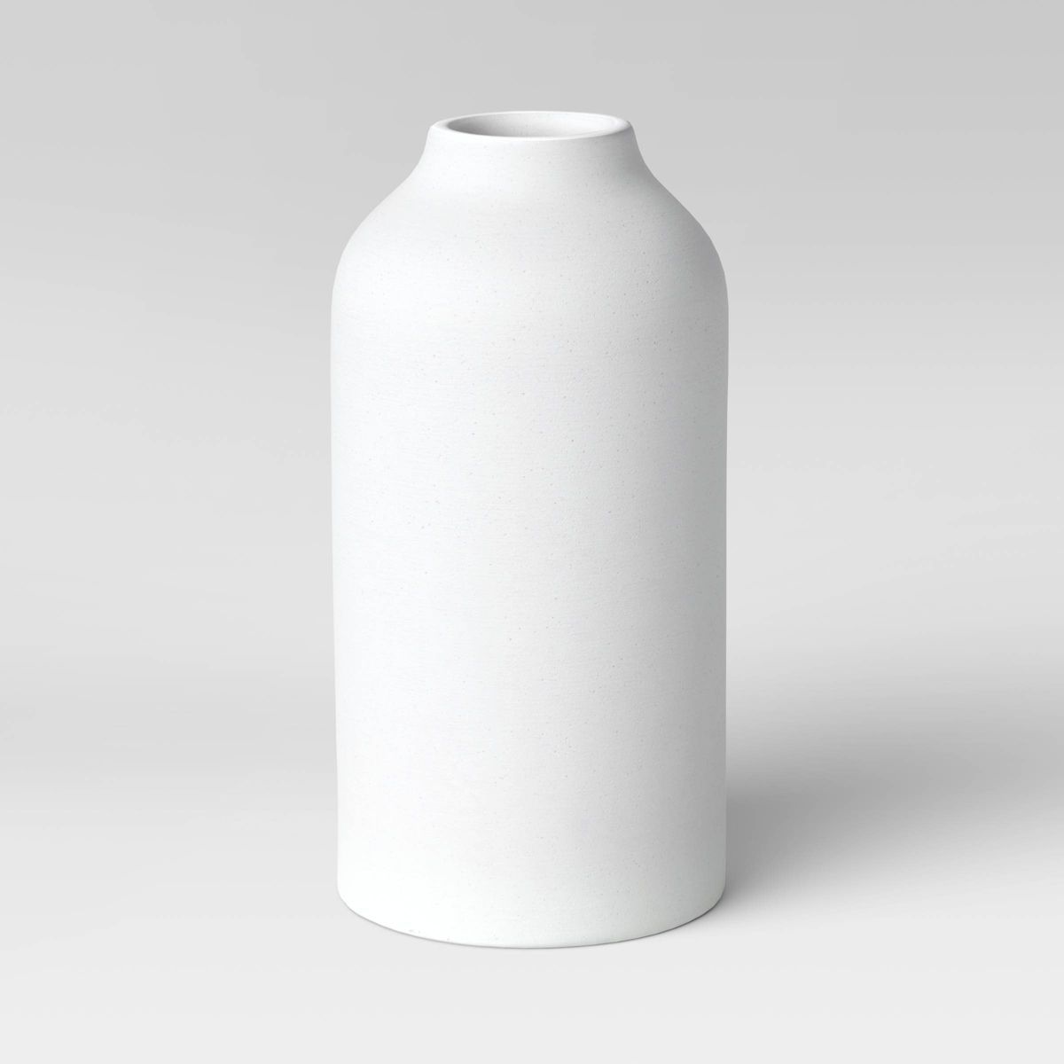 10"x5" Texture Ceramic Vase White - Threshold™ | Target