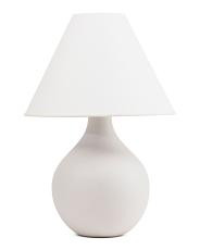 17x22 helena matte ceramic table lamp | TJ Maxx