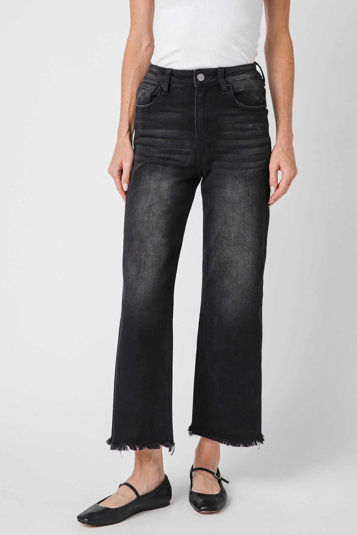 Risen Lighter Days Cropped Jeans | Social Threads