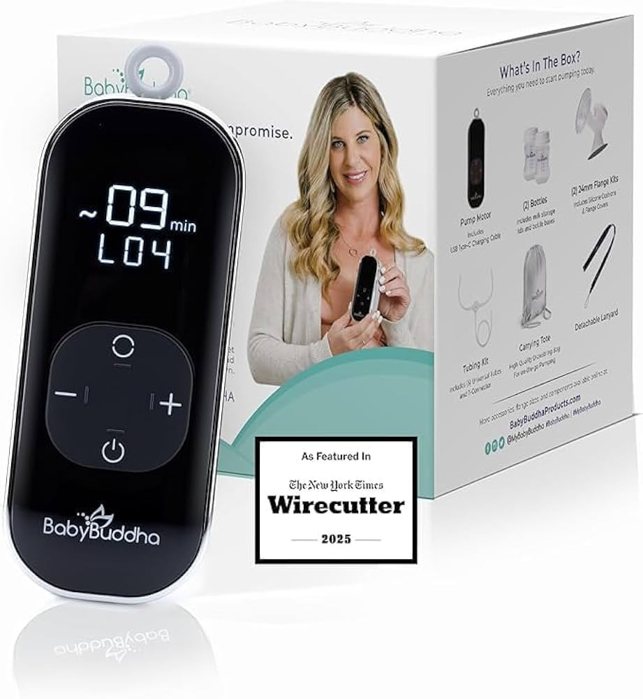 BabyBuddha Breast Pump 2.0, Wearable Electric Breastfeeding Pump with Soft Stimulation Mode, Port... | Amazon (US)