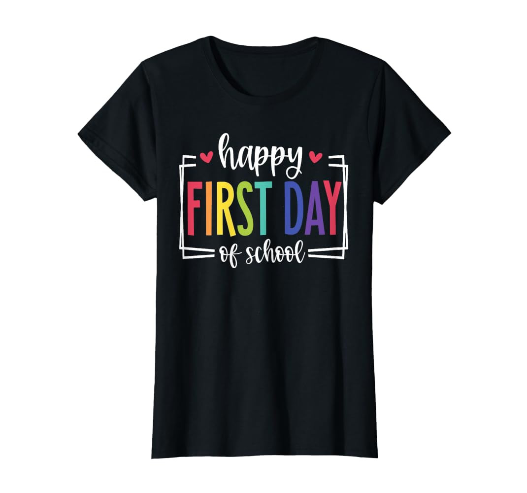 Happy First Day of School T-Shirt | Amazon (US)