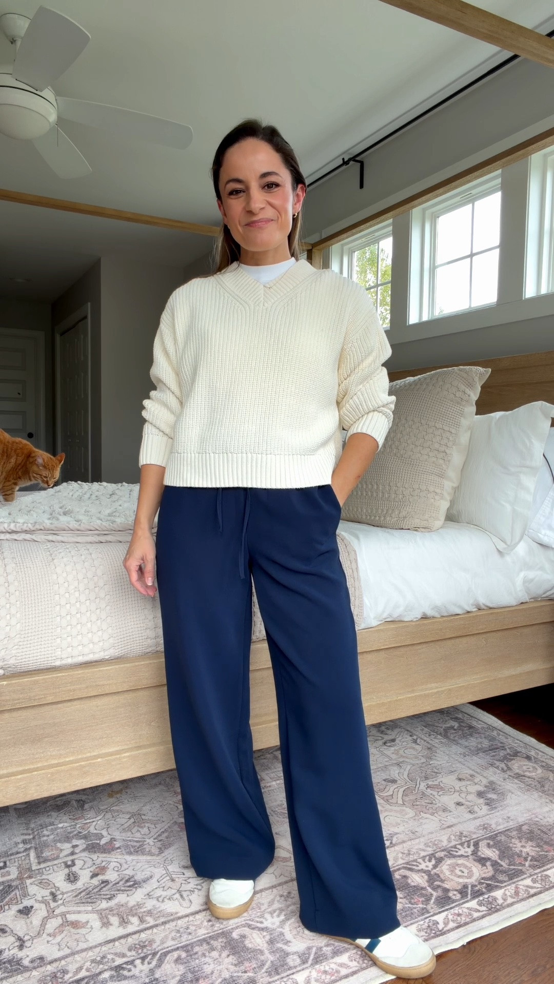 What I’m wearing today! 

Sweater: petite xs
T-shirt: petite xs 
Pants: petite xxs

#LTKPetite