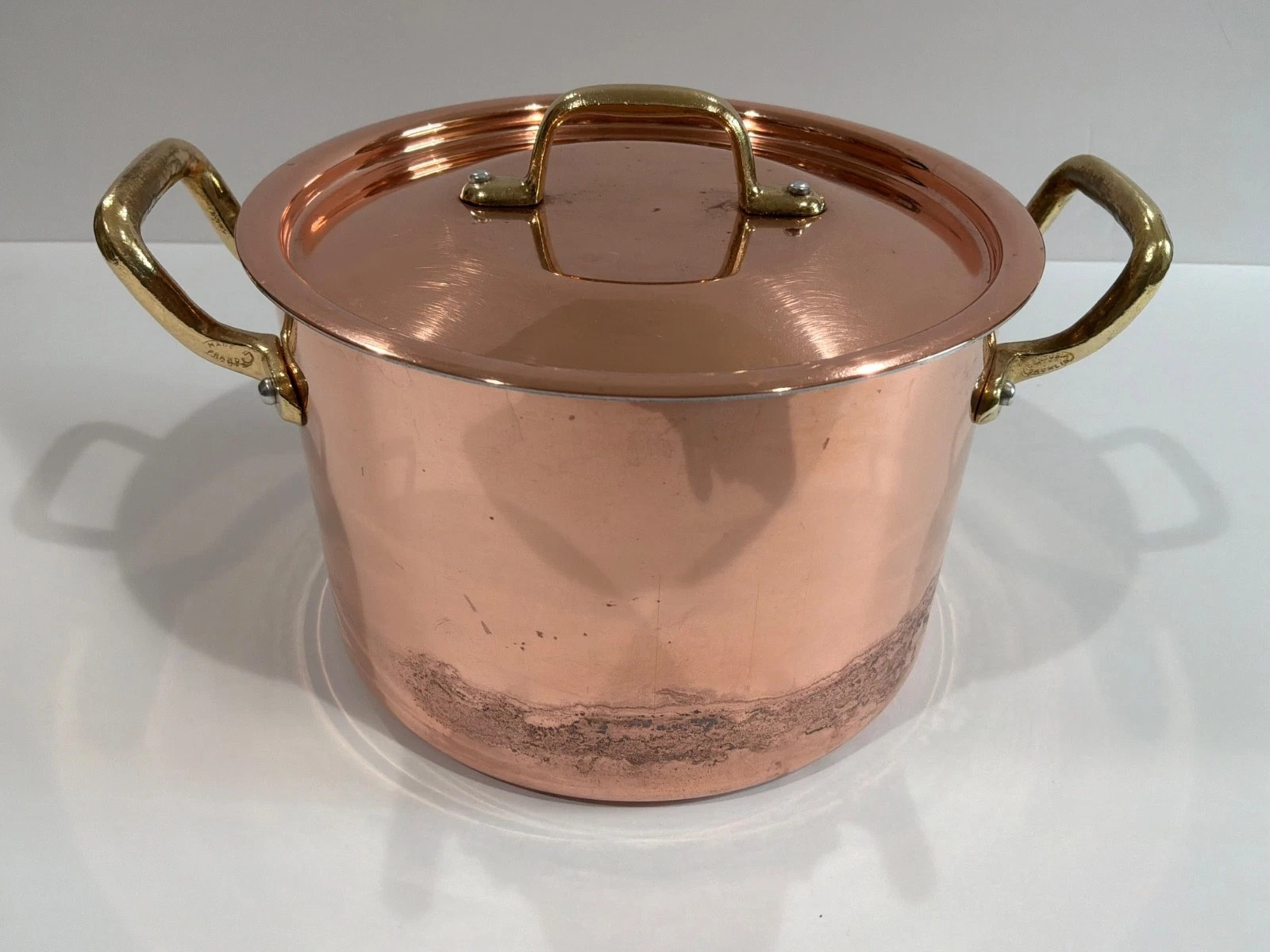 Vintage CENTURIA BAUMLIN Copper 2 qt Stock Pot with Lid France | eBay | eBay US