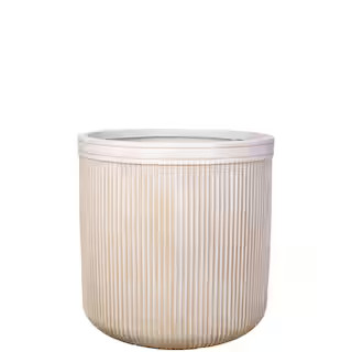 12 in. Sandstone Fiber Stone Linea Cylinder CPX4-42B | The Home Depot