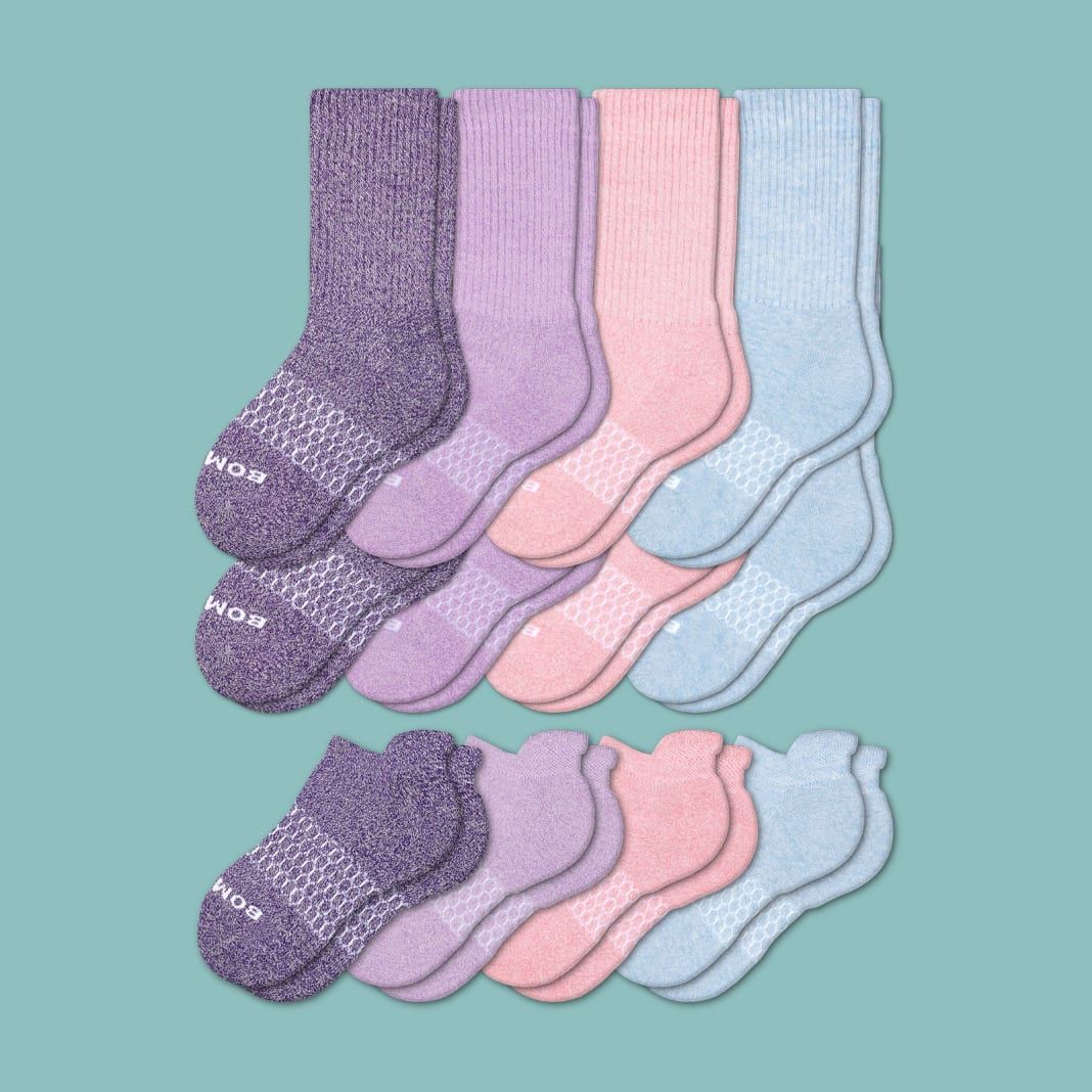 Youth Calf & Ankle 12-Pack | Bombas Socks