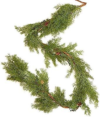 Factory Direct Craft Faux Cedar and Berry Garland for Indoor or Outdoor Use | Amazon (US)