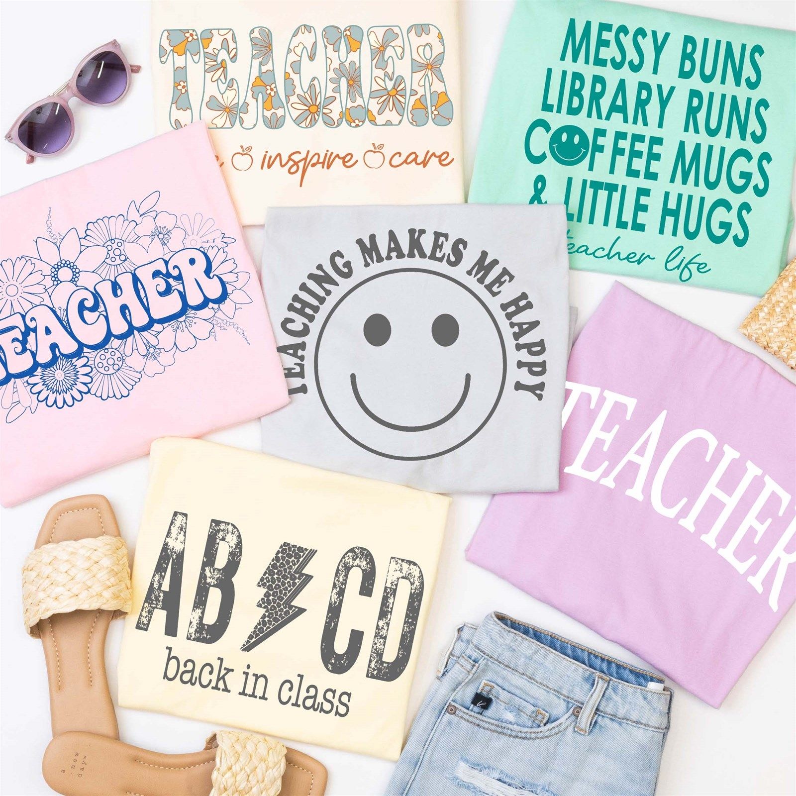 Back To School Teacher | Bella Graphic Tees | Jane