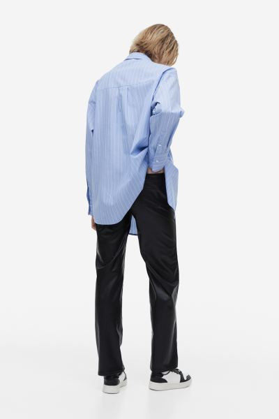 Oversized poplin shirt | H&M (UK, MY, IN, SG, PH, TW, HK)