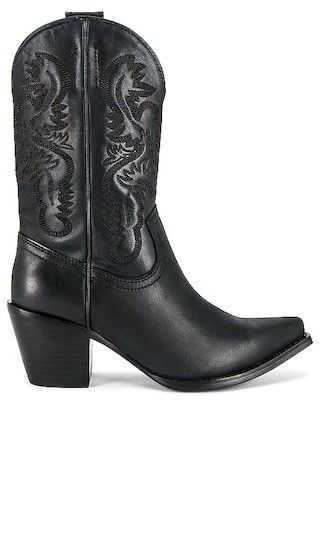 Rancher Boot in Black | Revolve Clothing (Global)