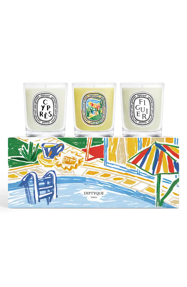 3-Piece Mini Scented Candle Gift Set | Nordstrom