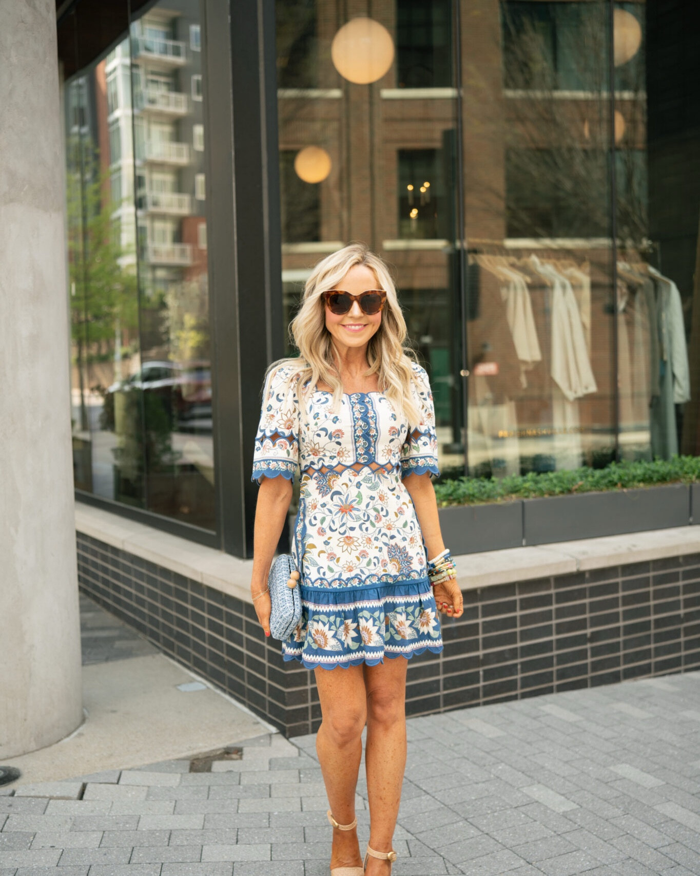 fabulous in Farm Rio!! this gorgeous cutout mini was made for summer • wearing XXS/runs TTS • 

#LTKootd #LTKOver40 #LTKSeasonal