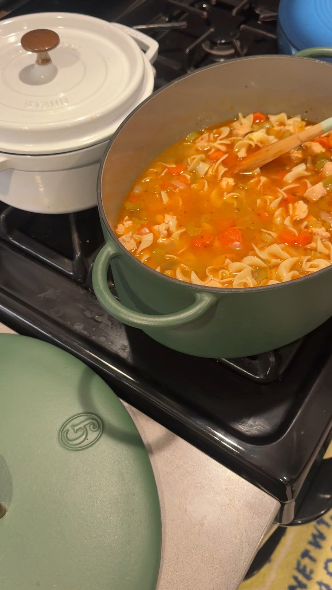 the dutchess great jones pot has been a favorite of mine for years and my go-to for making soup. sunday night soup making was in the works tonight. 

#LTKHome #LTKdayinmylife #LTKGiftGuide