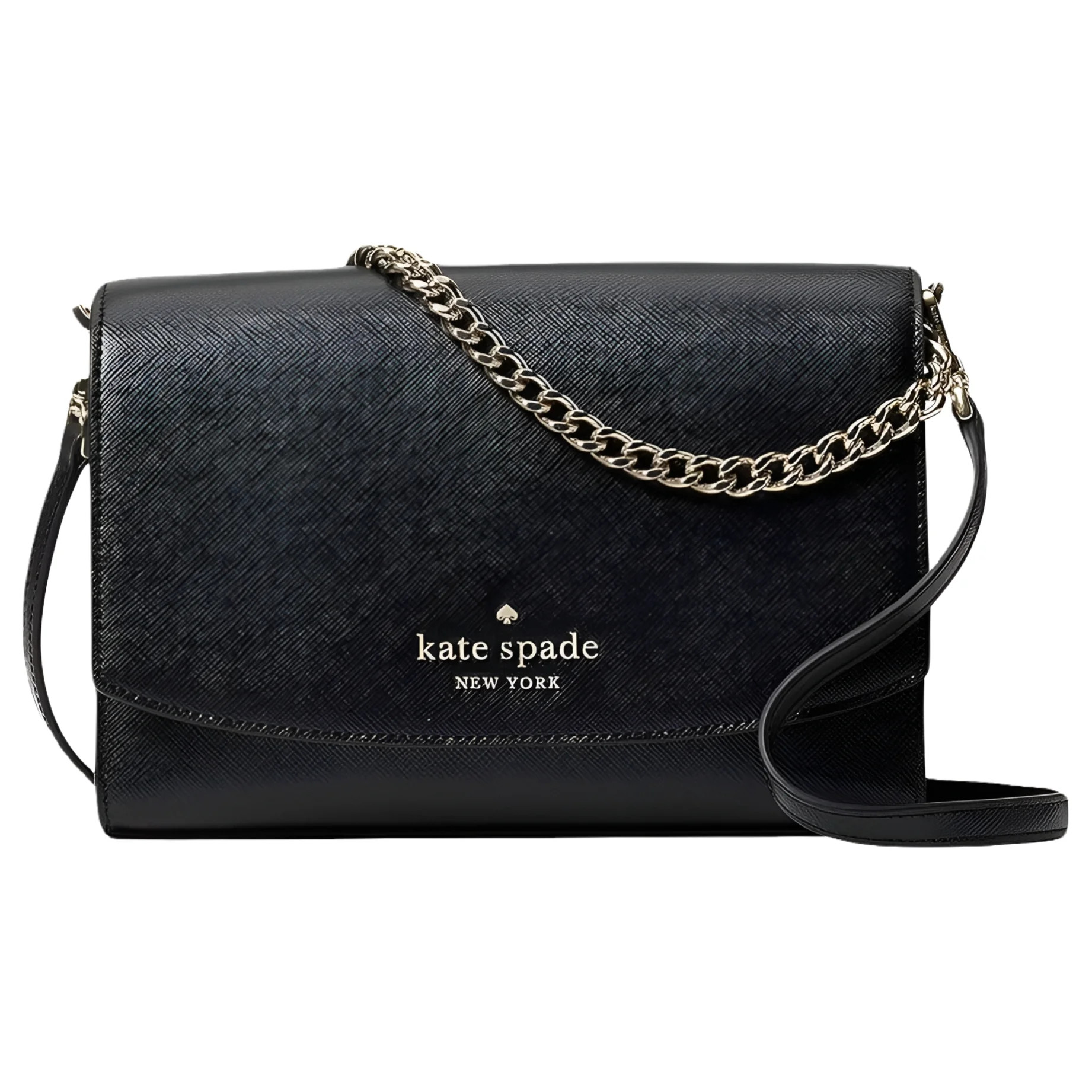 Kate  Spade New York Carson Convertible Crossbody Handbag Black | Walmart (US)