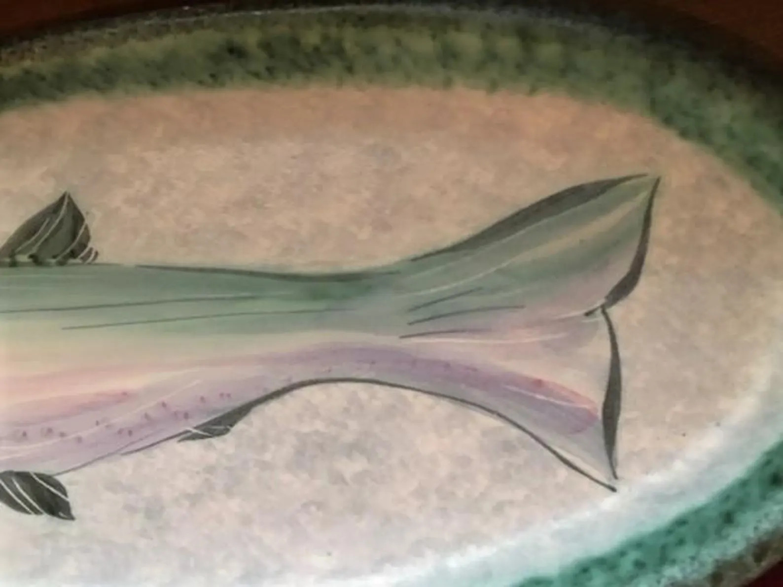 Large Potter Fish Platter Signed    Pick Up Only | Etsy (Global)