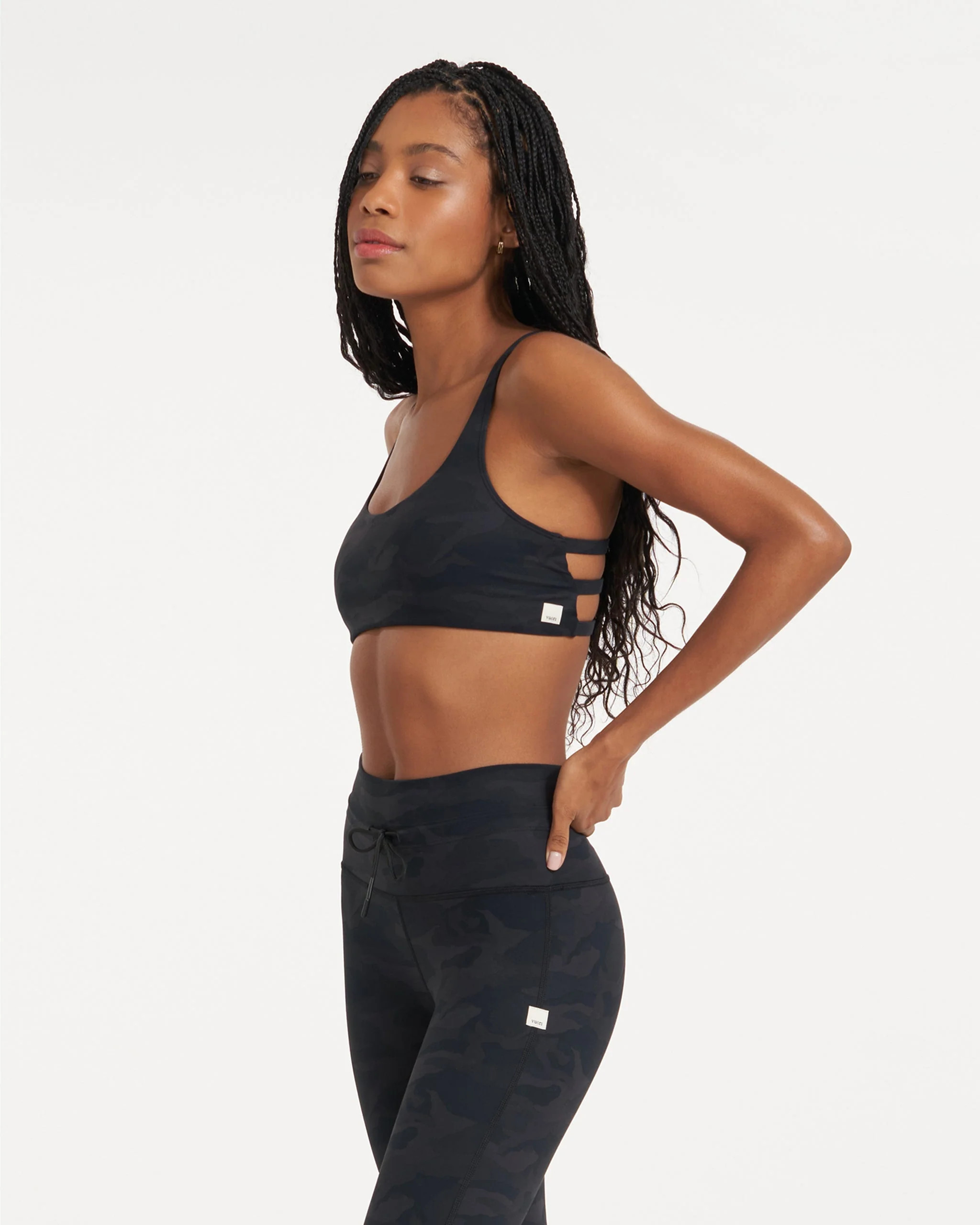 Vuori Yosemite Bra | Black Camo | XXL | Vuori Clothing