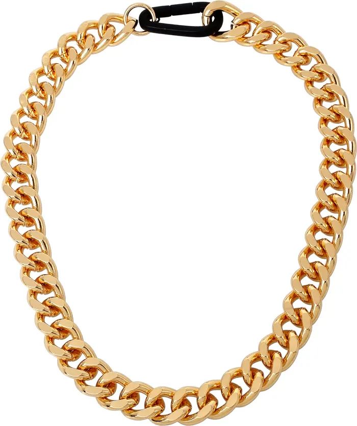 AllSaints Chunky Curb Chain Collar Necklace | Nordstrom | Nordstrom