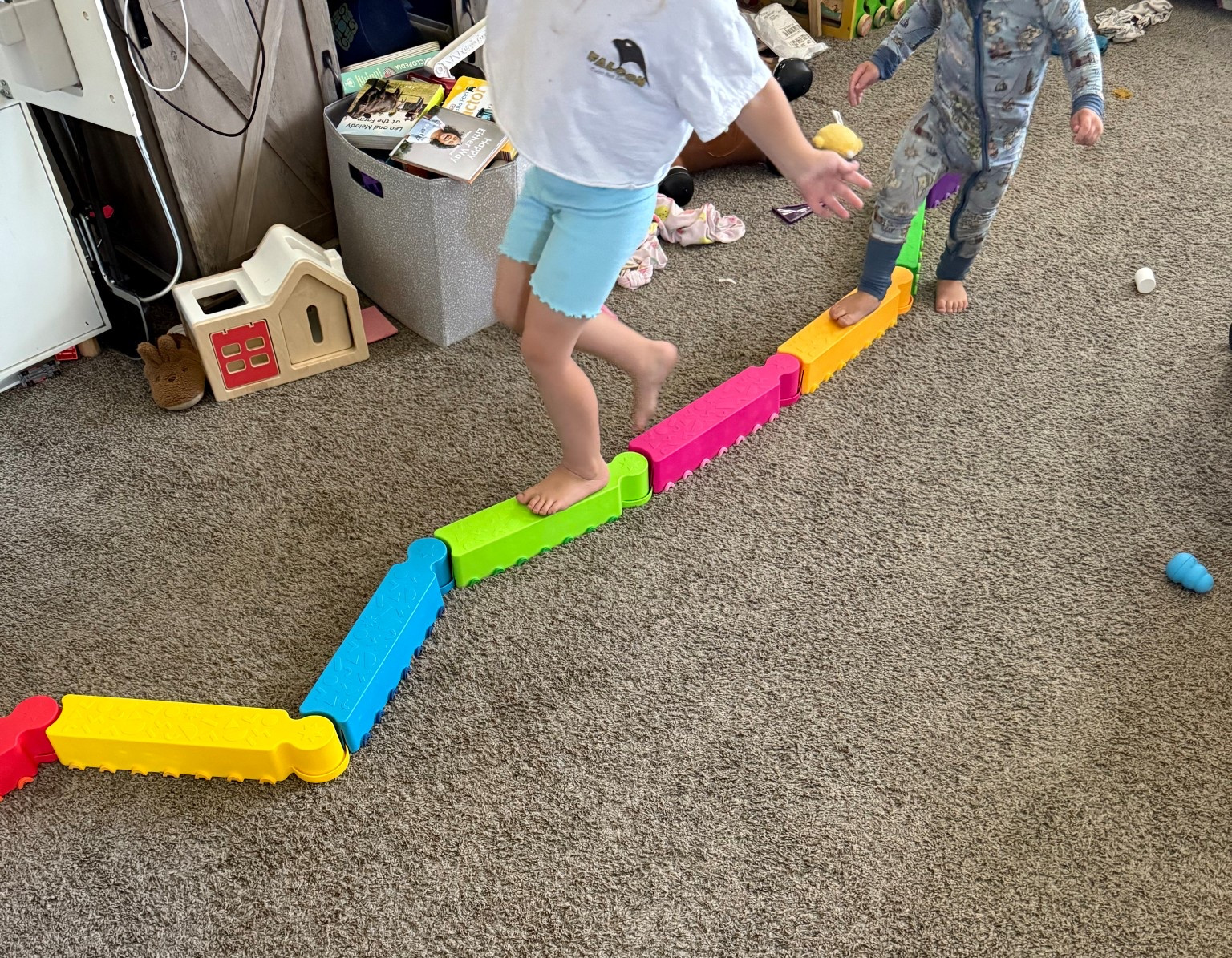 These have been the best and most used Christmas present from last year. We have two sets (one upstairs and one downstairs), stack to store, and the game possibilities are endless! Perfect for toddlers, preschoolers, and big kids!

#LTKFindsUnder50 #LTKKids #LTKFamily