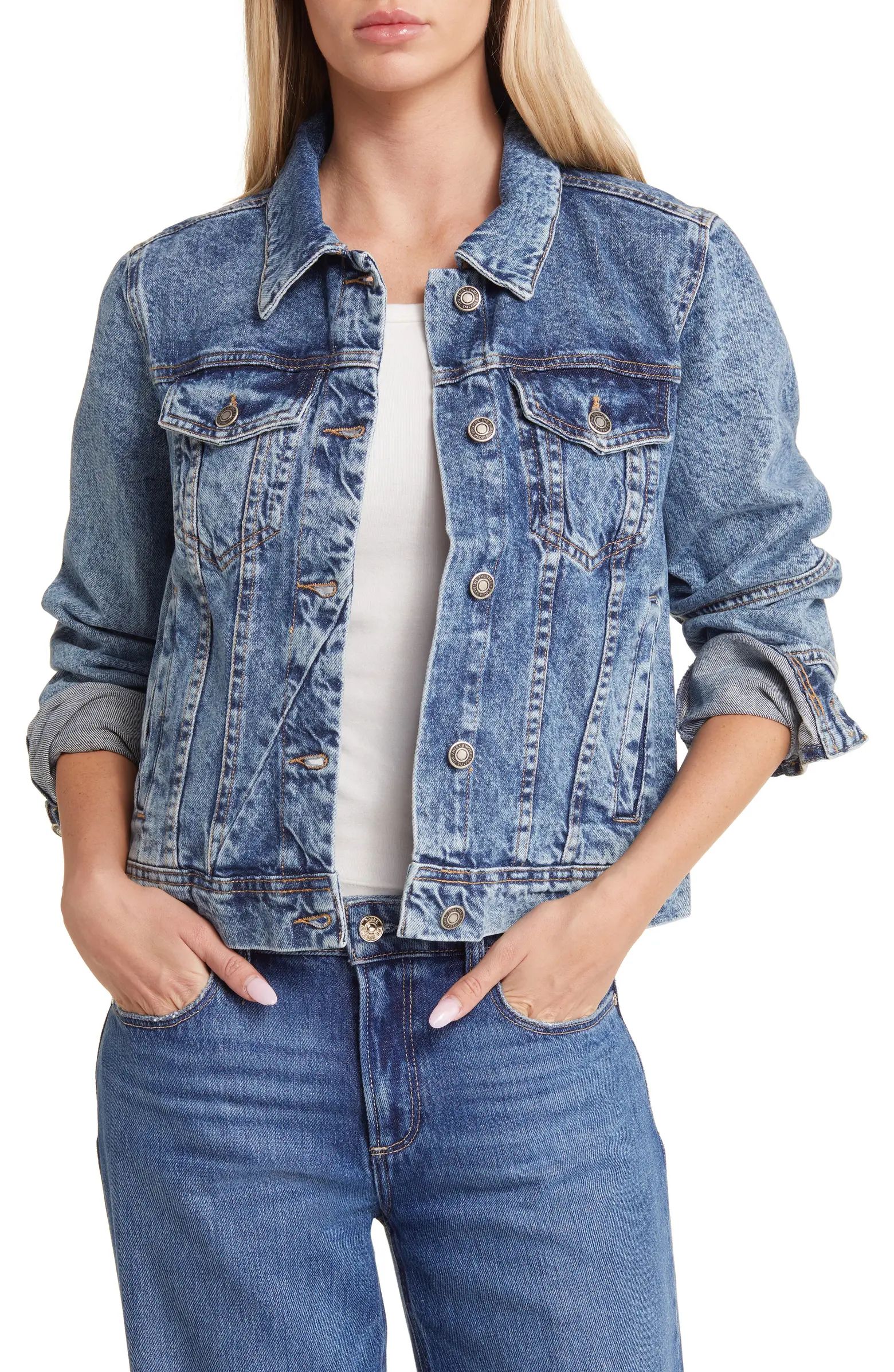 We the Free Rumors Denim Jacket | Nordstrom