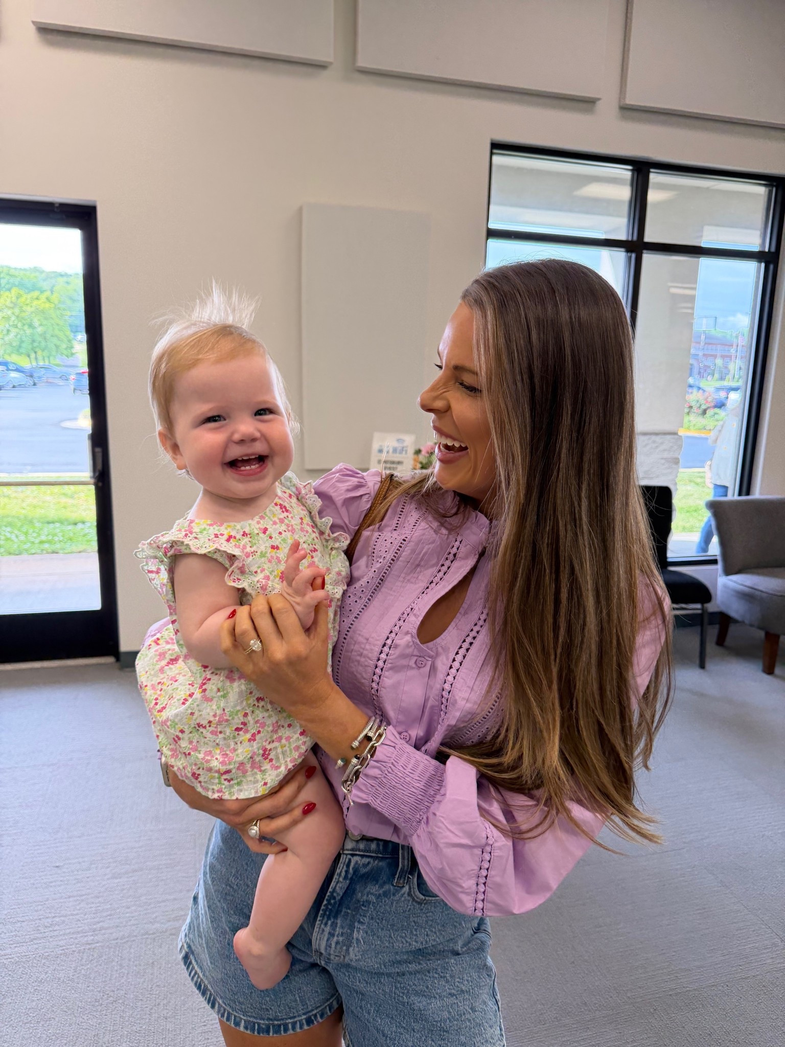 our church outfits this morning 💜

#LTKBaby #LTKKids