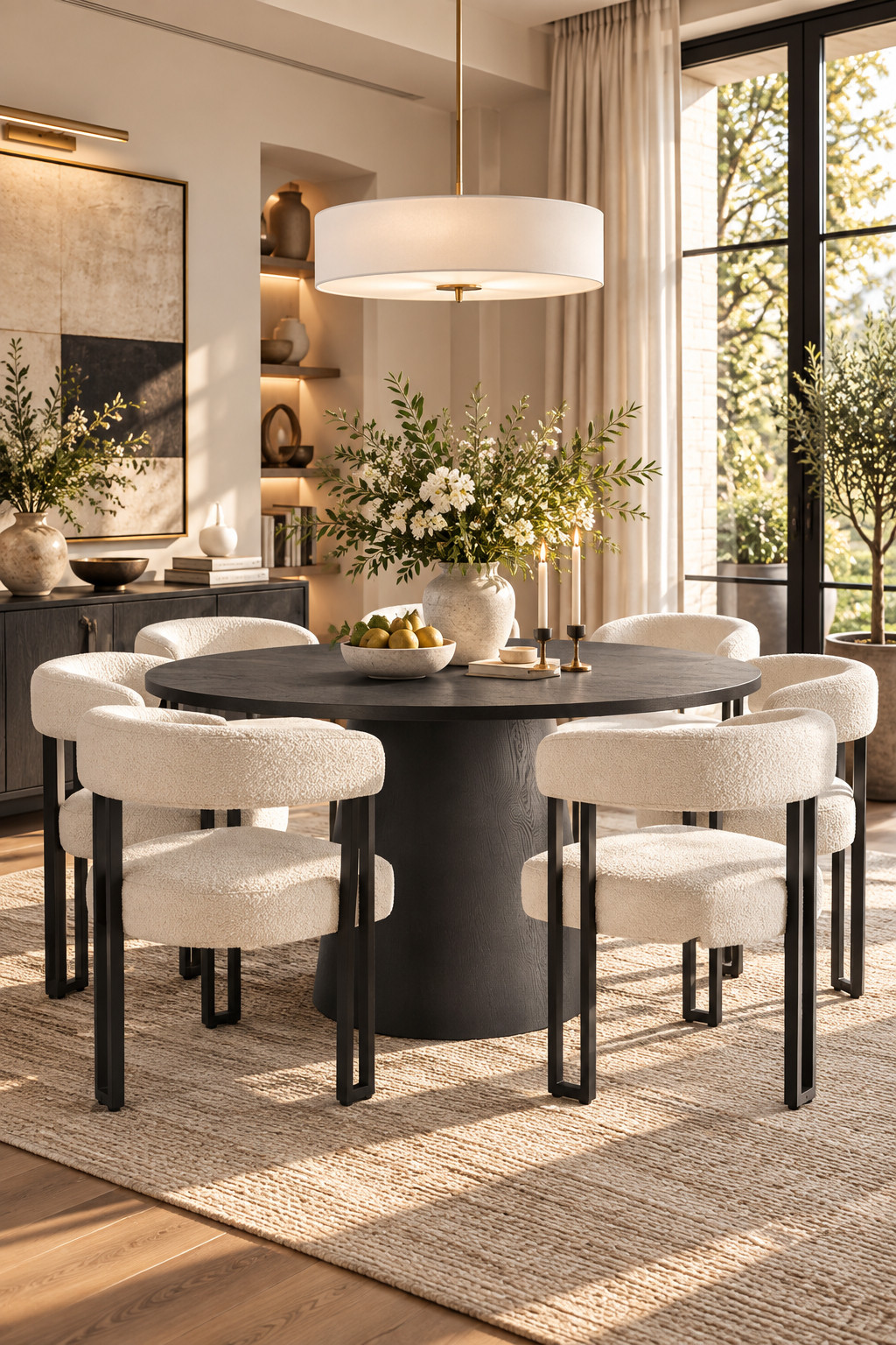 Wayfair has some seriously pretty dining room furniture right now, and these sets are making me want to redo my entire dining space. The mix of natural wood, creamy upholstery, curved dining chairs, pedestal dining tables, and soft neutral rugs gives such a warm modern look. Perfect if you want something timeless but still very current. #WayfairDiningRoom #DiningFurniture #ModernDiningRoom #CurvedDiningChairs #PedestalDiningTable #NeutralInteriors #WarmModernDecor #DiningRoomStyling #InteriorInspo #HomeDecor 

 #LTKSeasonal #LTKHome #LTKSaleAlert