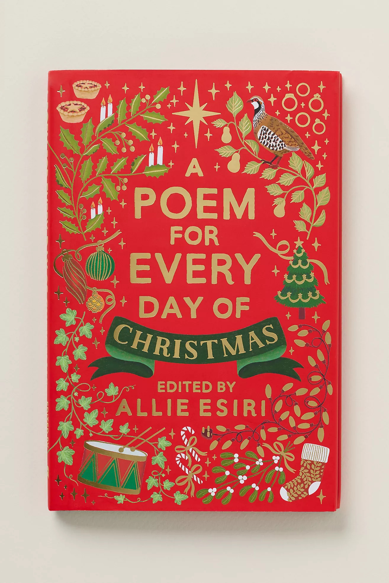 A Poem for Every Day of Christmas Hardback Book | Anthropologie (US)