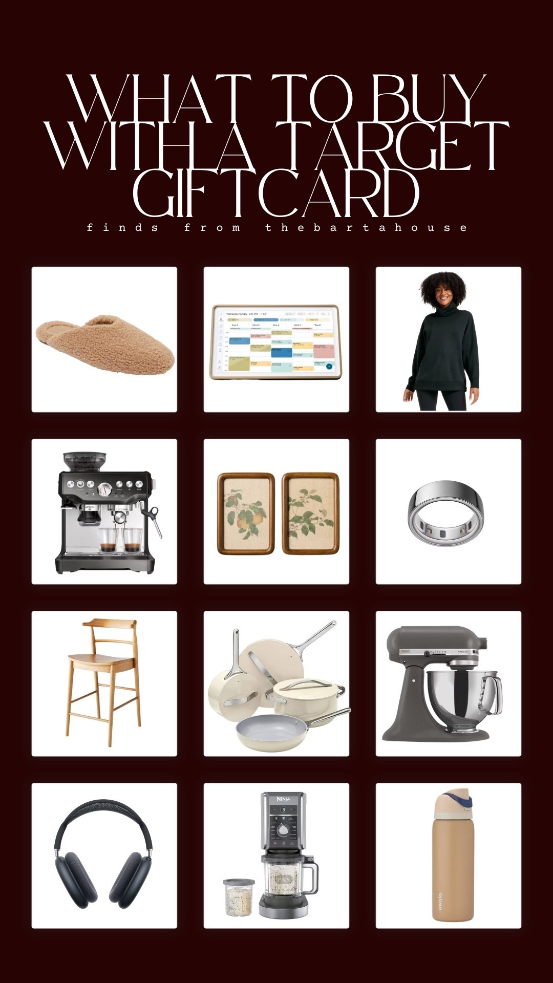 What to buy with a Target giftcard! 

#LTKFindsUnder50 #LTKHome #LTKSaleAlert