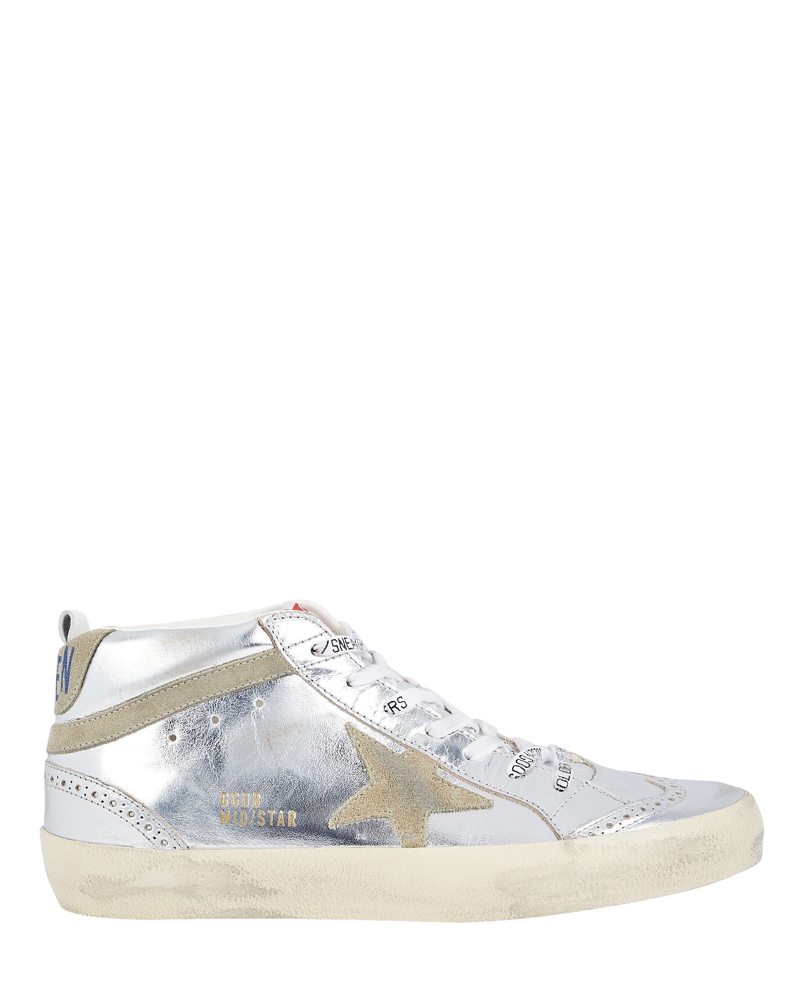Mid Star Laminated Sneakers | INTERMIX