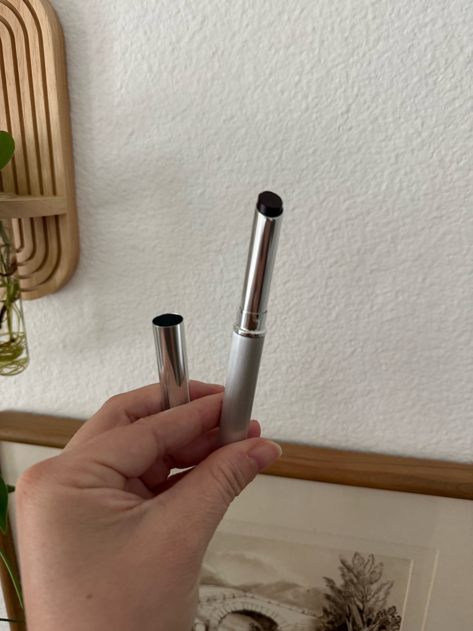 Clinique almost lipstick tinted lip balm in black honey, the best color!