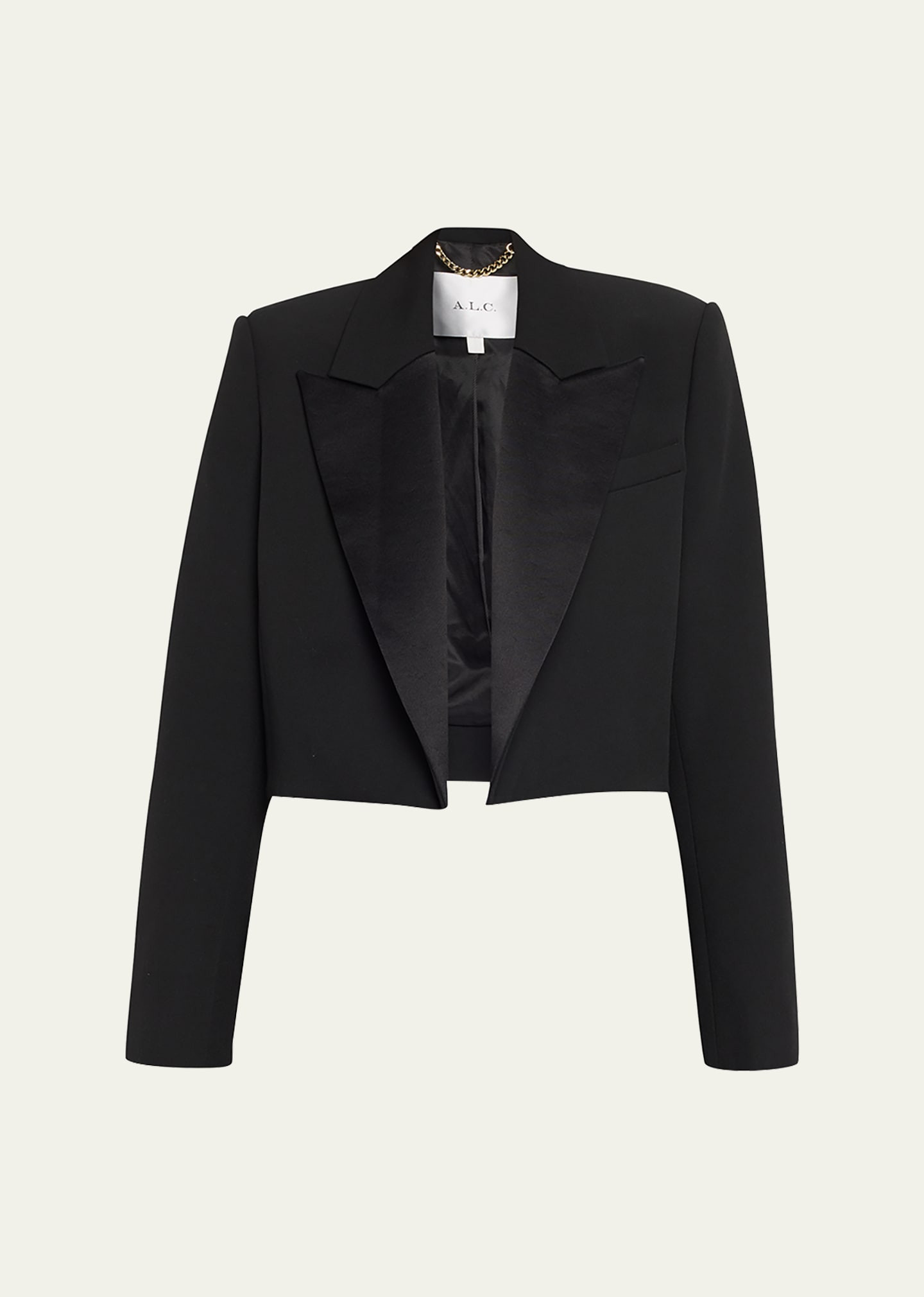 A.L.C. Anderon Cropped Peak-Lapel Jacket | Bergdorf Goodman