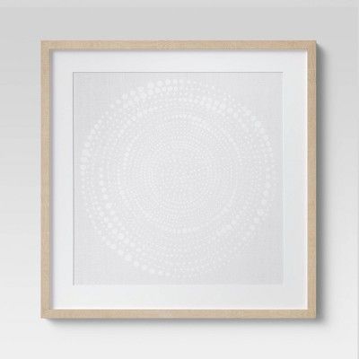 24" x 24" Circle Framed Wall Art - Threshold™ | Target