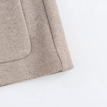 Women Oversized Scarf Jacket Wool Blend Long Sleeve Button Down Coat with Pockets Winter Warm Sha... | Amazon (US)