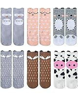 October Elf Unisex Baby Knee High Stockings Tube Socks 6 Pairs … | Amazon (US)