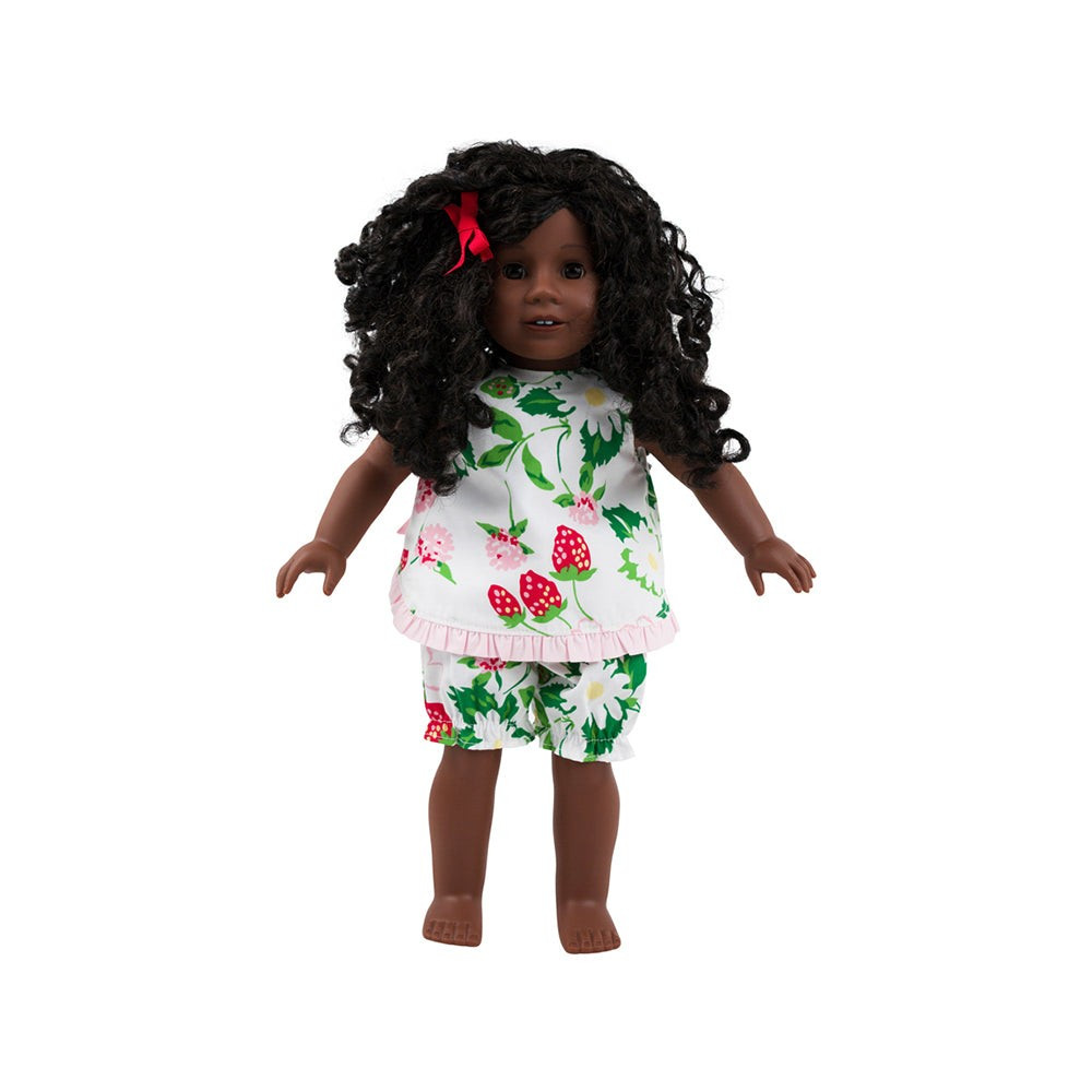 Dolly's Susy Swing Top Set - Greenwich Garden with Palm Beach Pink | The Beaufort Bonnet Company